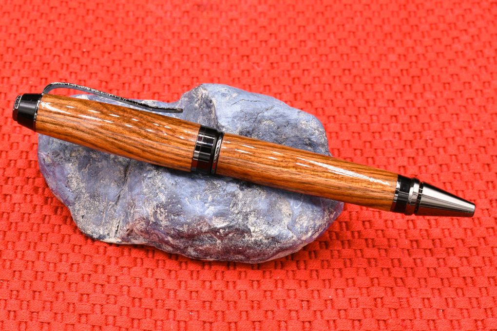 Handmade Cigar twist pen. Chechen wood.