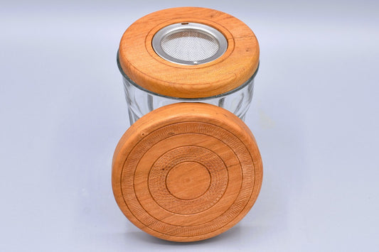 Handmade Cocktail smoker. Cherry wood.