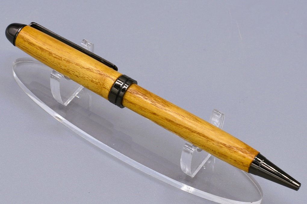Handmade Round Top twist pen. Mulberry wood.