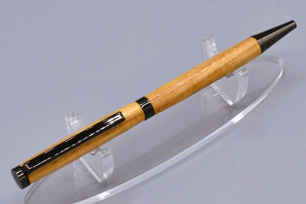Handmade Slim twist pen. Mystery wood.