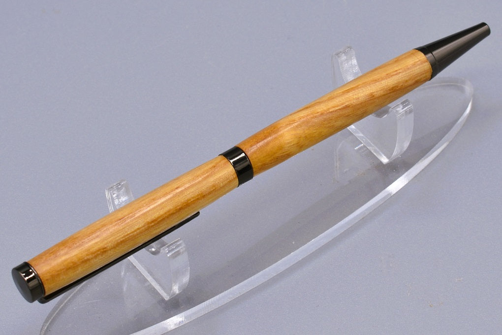 Handmade Slim twist pen. Mystery wood.
