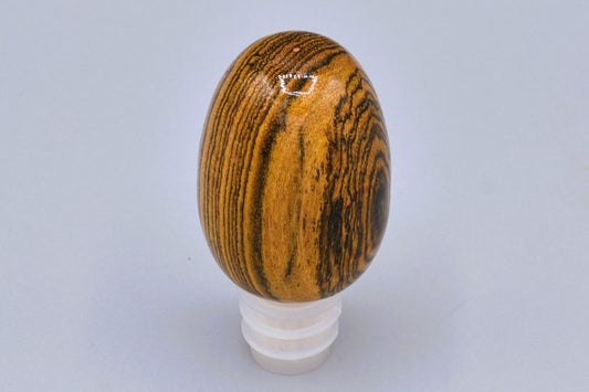Handmade Silicone Bottle Stopper. Bocote wood.