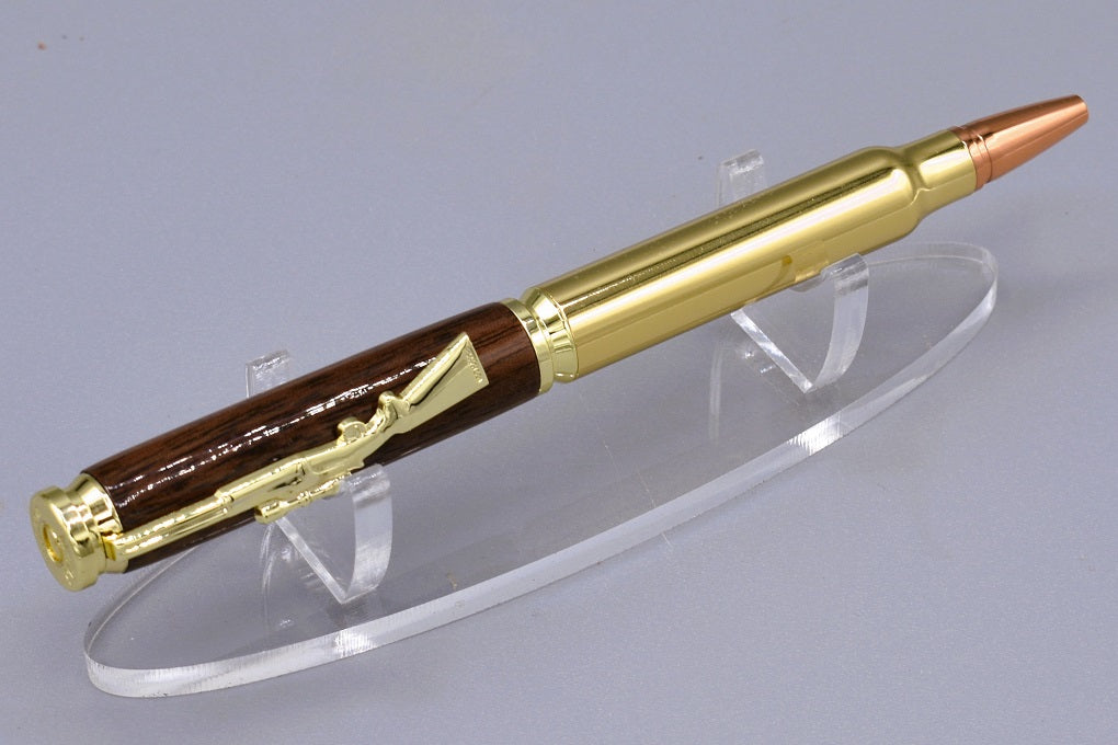 Handmade Bullet Twist Pen. Walnut.