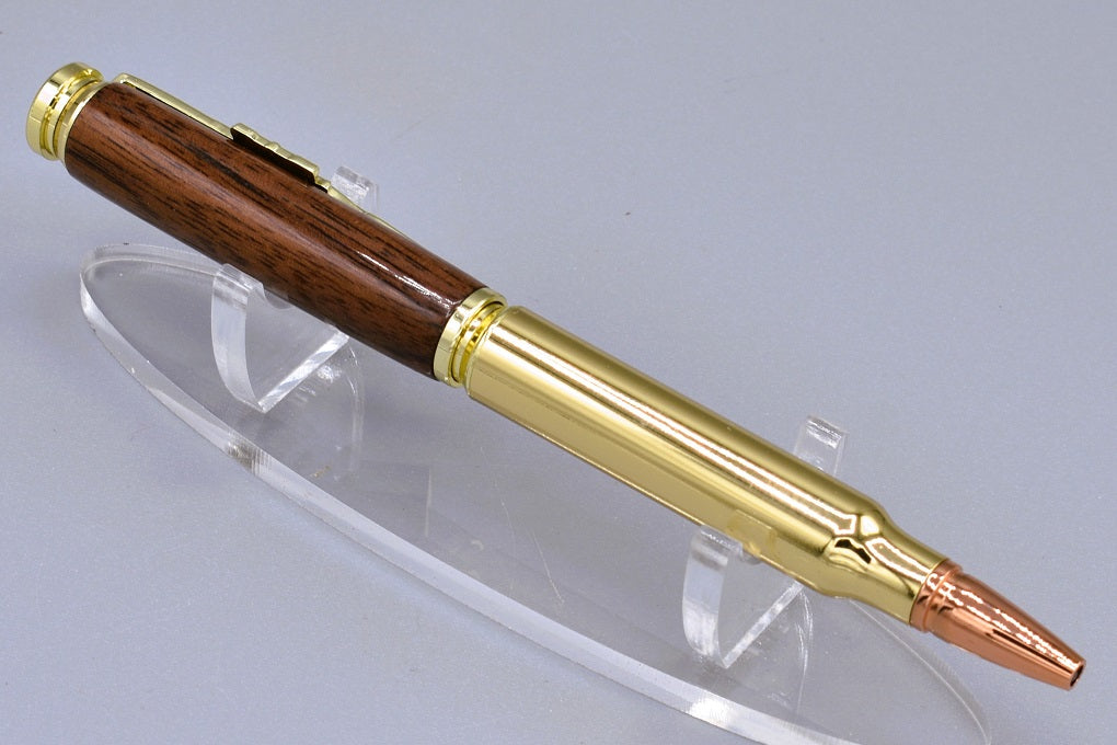 Handmade Bullet Twist Pen. Walnut.