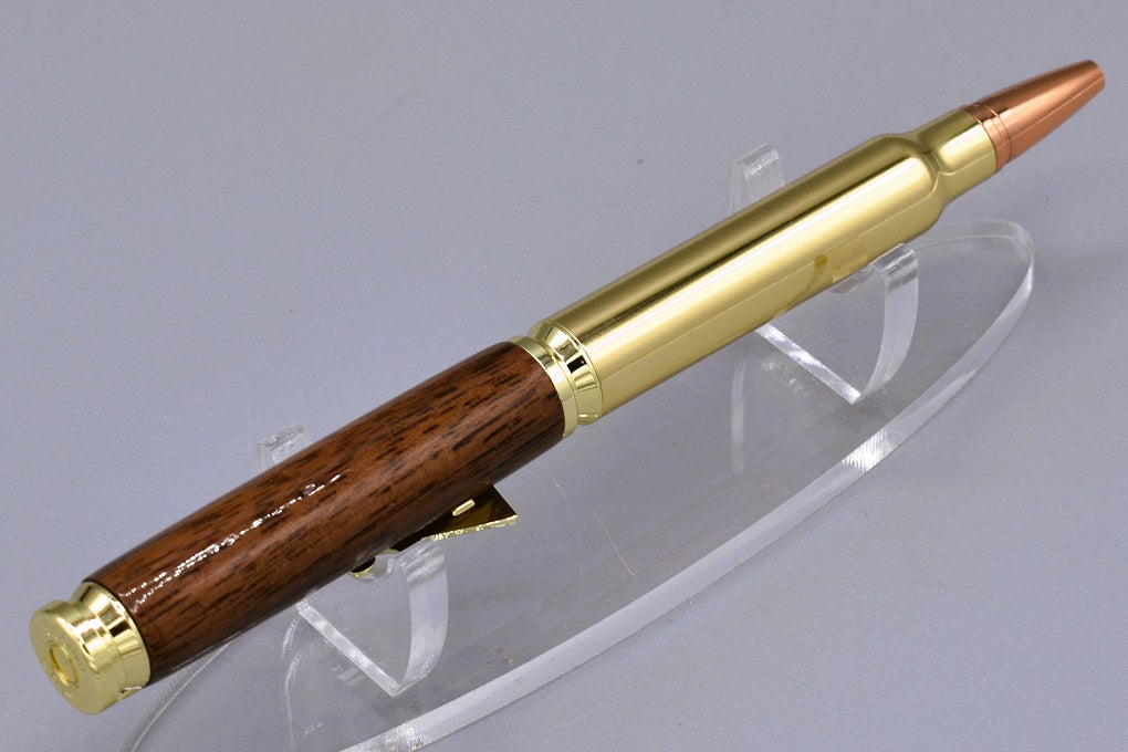 Handmade Bullet Twist Pen. Walnut.