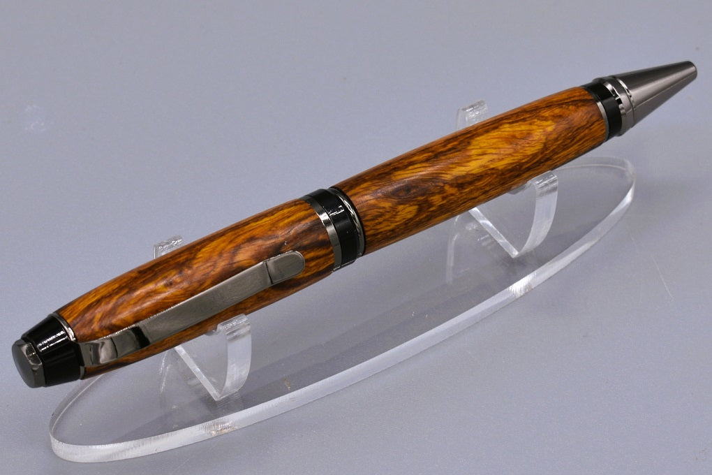 Handmade Cigar twist pen. Sonora desert Ironwood.