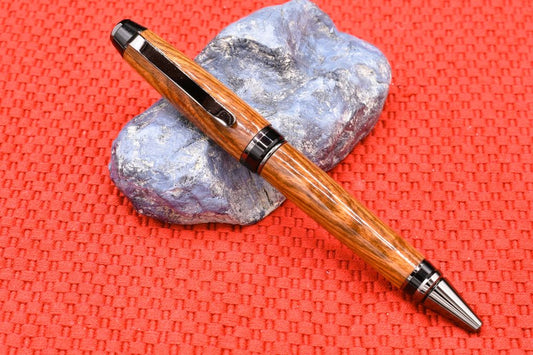 Handmade Cigar twist pen. Chechen wood.