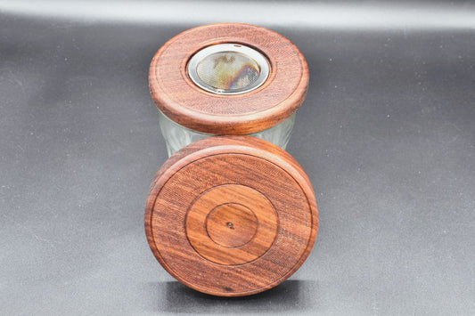 Handmade Cocktail smoker. Etimoe wood.