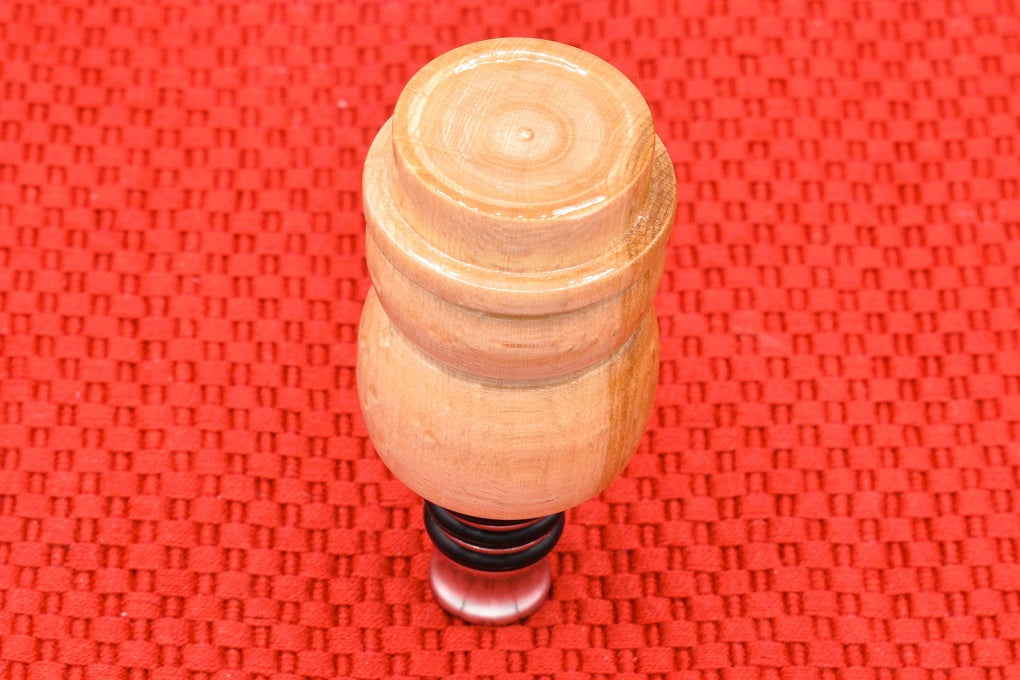 Handmade Bottle Stopper. Maple wood.