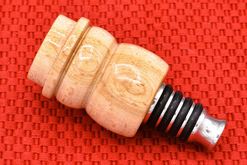 Handmade Bottle Stopper. Maple wood.