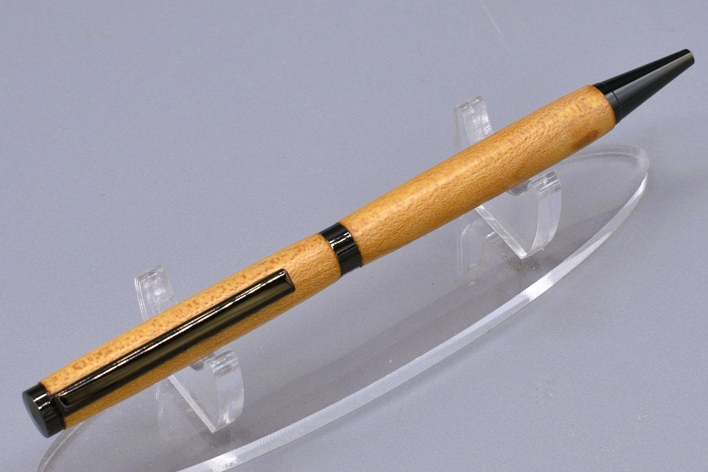 Handmade Slim twist pen. Maple wood.