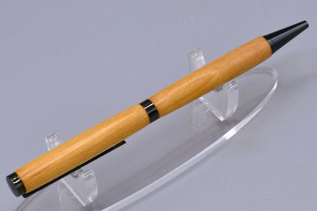 Handmade Slim twist pen. Maple wood.