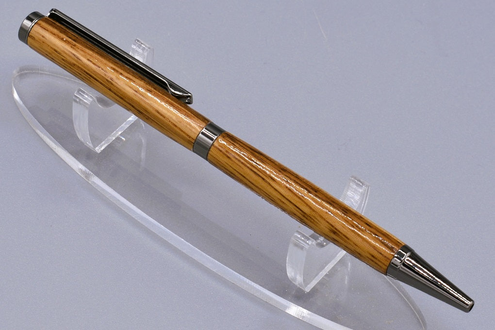 Handmade shops Pen - Zebrawood (Rollerball)